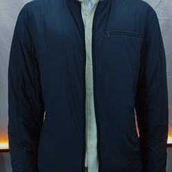 Calvin Klein Puffer Jacket Mens XL Navy Blue