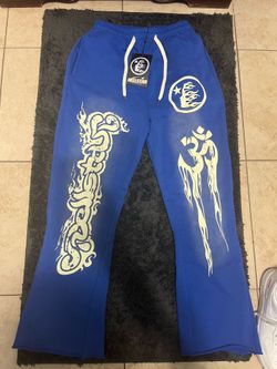 Blue Hellstar Sweats