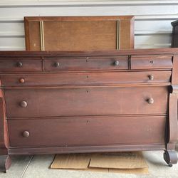 Antique Luce Solid Wood Dresser