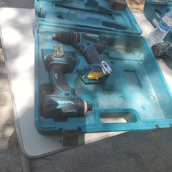 Makita Drill And Impact Set