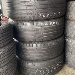 265/60R18 Marca Hankook En Excelentes Condiciones De Vida