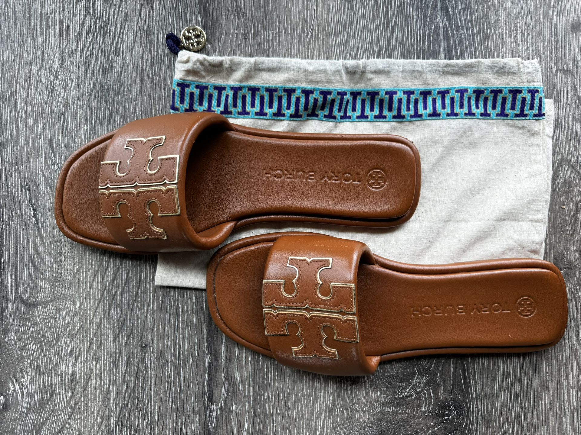 Tory Burch : DOUBLE T SPORT SLIDE