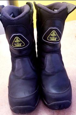 Mens Work Extreme Freezer Pull on Boot / waterproof/construction/ electrical/ work shoes / cold / winter / botas para el trabajo de hombre / helado