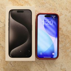 iPhone 15 Pro 256 g 100% Battery