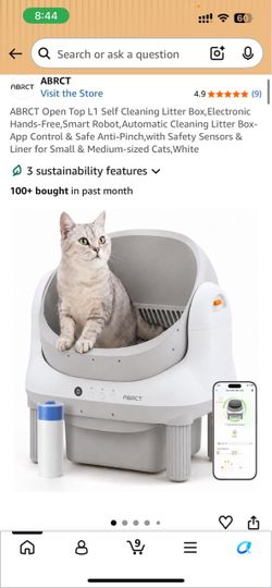 New in Box Automatic Cat Litter Box