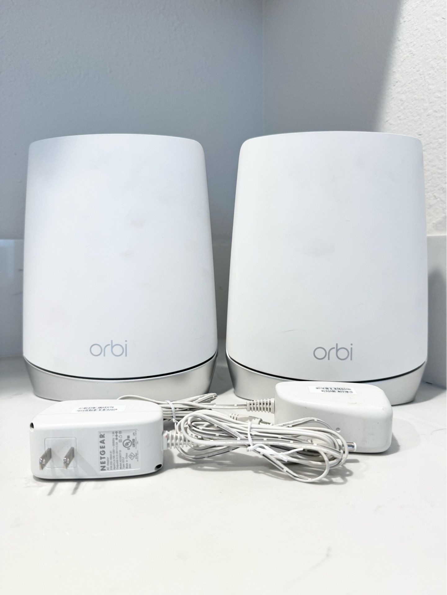 Netgear Orbi AX4200 WiFi 6 Mesh System (RBR750 + RBS750) with Power ...