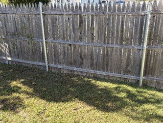 Wood Fencing Slabs