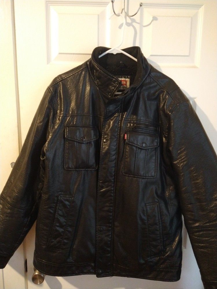 Levi Strauss leather jacket