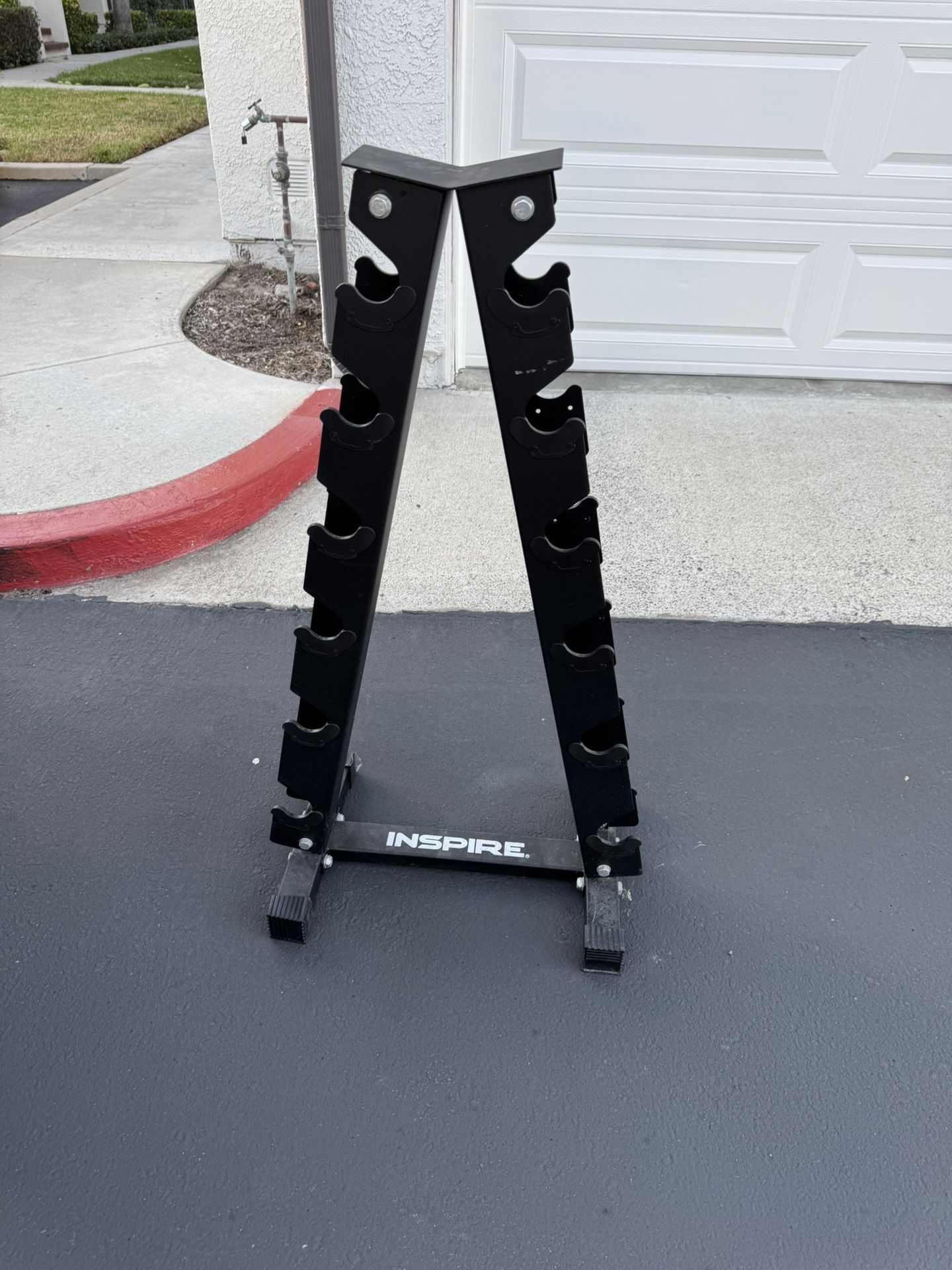 Inspire Fitness 6 Pairs Vertical Dumbbell Rack