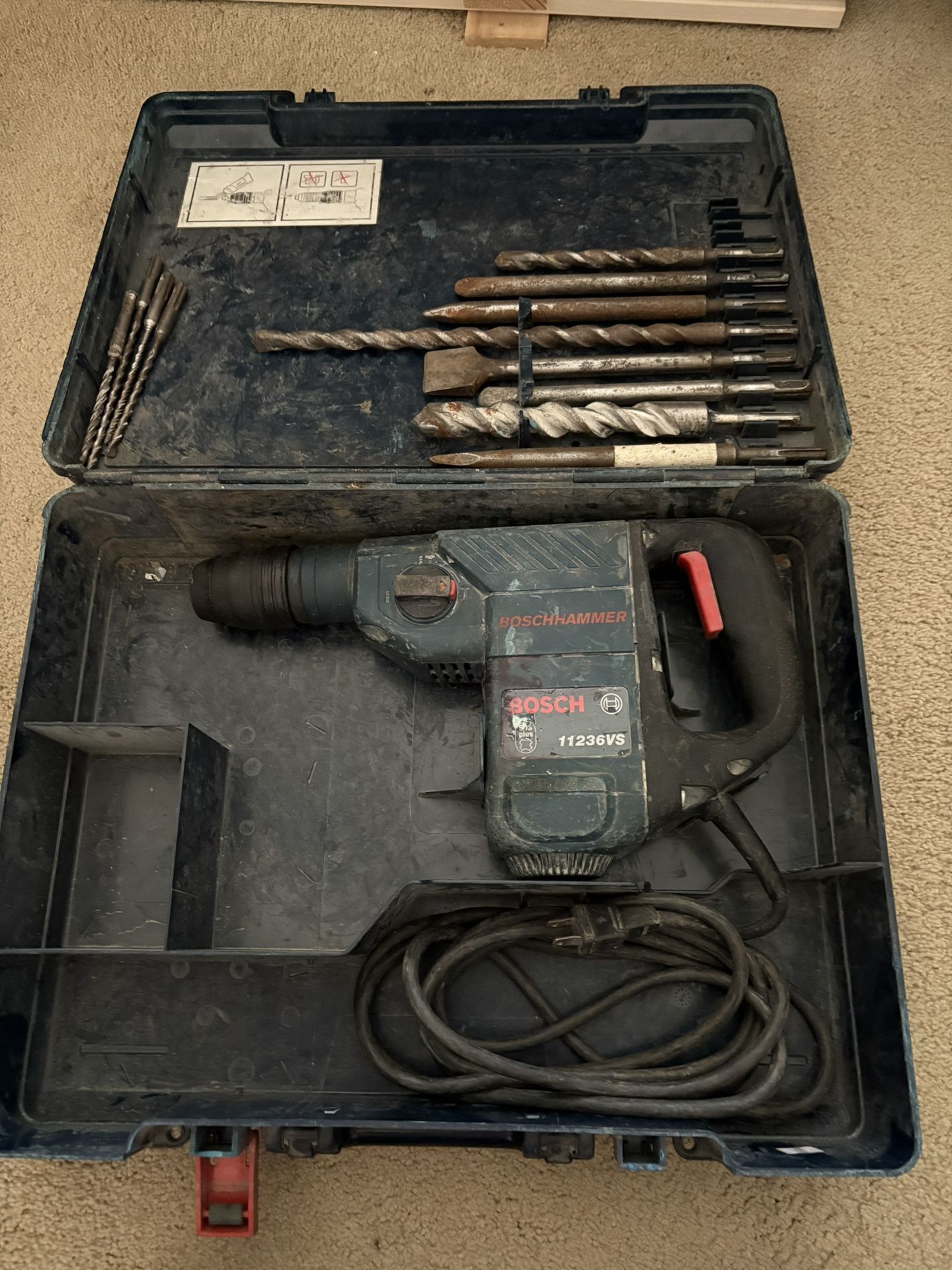 Bosch SDS+ Rotary Hammer Drill