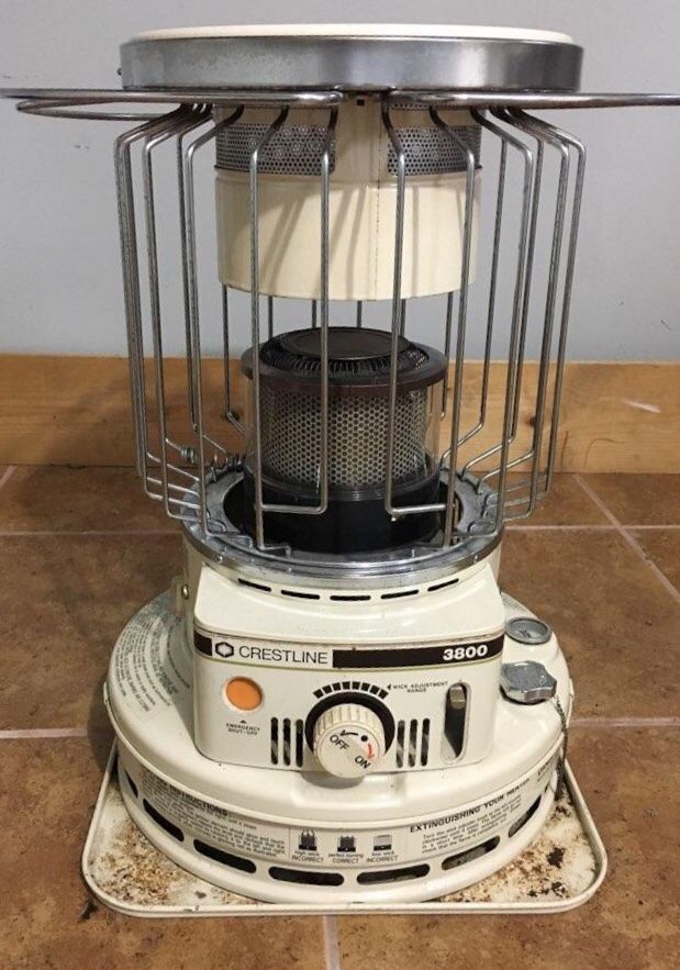 Crestline 3800 Indoor Kerosene Portable Heater 16,000 BTU - Works Great for  Sale in Lyndhurst, NJ - OfferUp