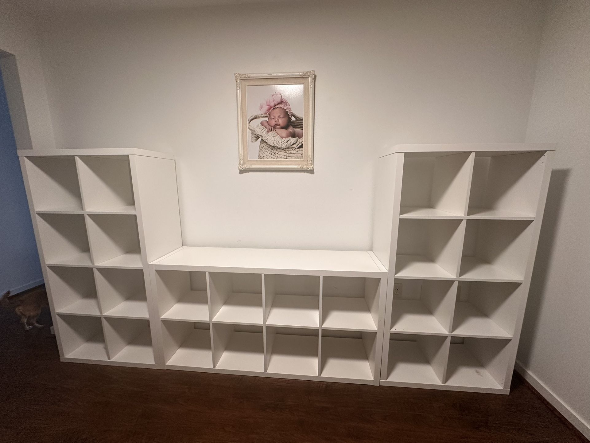 📦 White Cube Storage Shelving Units - Set of 3 (Custom Display Setup) 📦 TACOMA