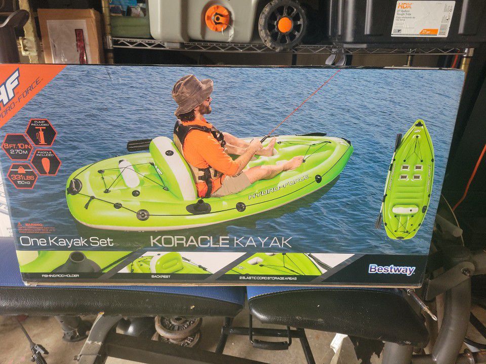 New Inflatable Fishing Kayak