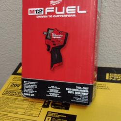Brand New Milwaukee M12 Fuel Stubby Impact ($187.14