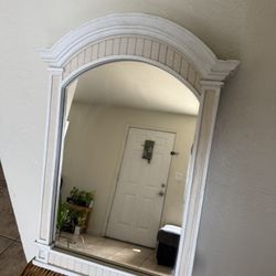 Vintage Home Interiors Arched Accent Wall Mirror Home Decor 