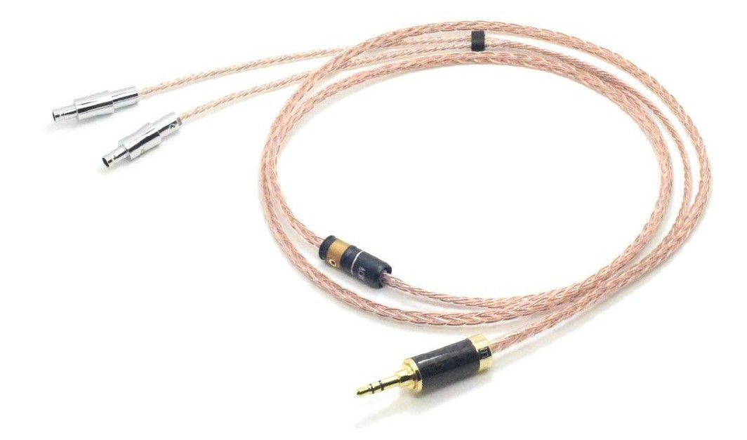 HiFiKing Headphone Upgrade Cable/Headphones Replacement Cord for Sennheiser HD800, 3.5mm Plug