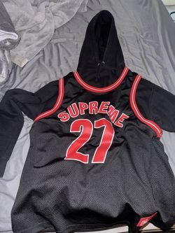 Supreme Jersey Hoodie 