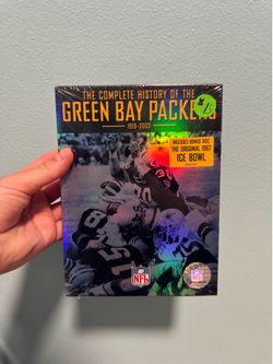 Sealed DVD of the complete history of the Green Bay Packers