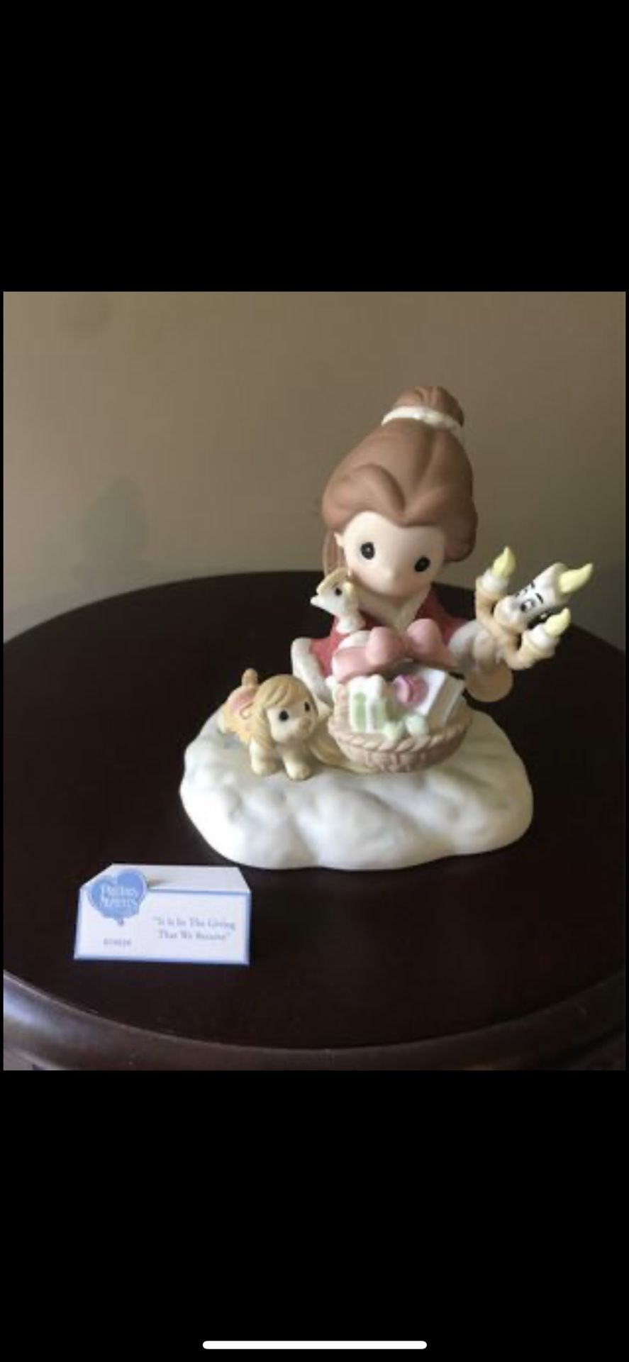 Precious Moments Disney 'It is in The Giving That We Receive' Figurine