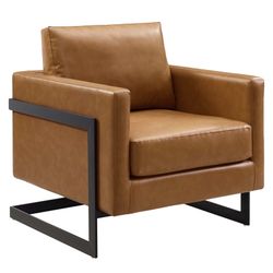 Vegan Leather Accent Chair (x4)