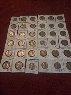 Collectible Coins Susan B Anthony Dollars