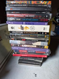 IRON MAIDEN MOVIES & CDS