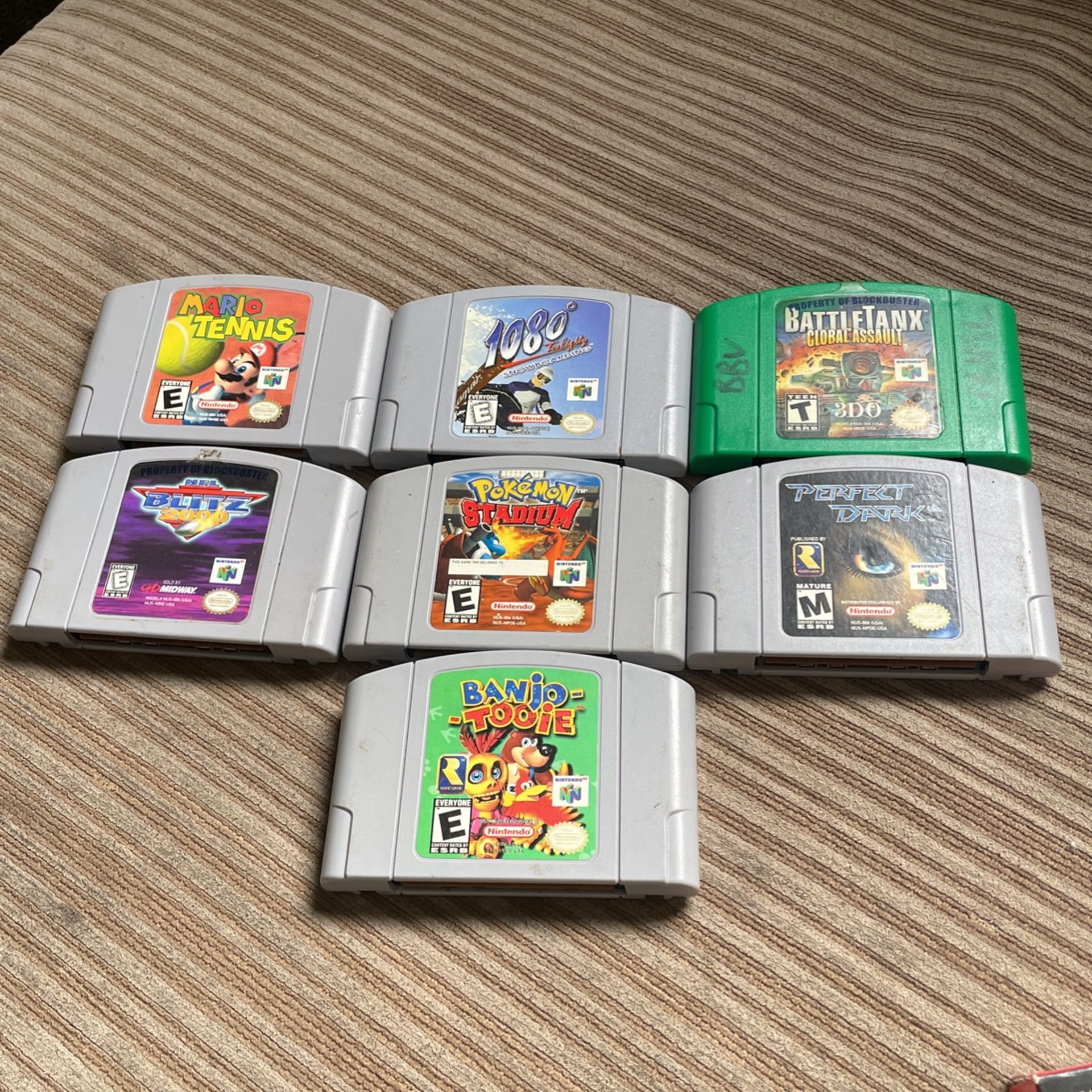 Old Nintendo 64 Games