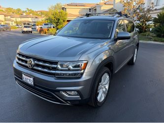 2019 VW Atlas V6 SEL 4Motion SUV -Leather-AppleCarPlay-OneOwner-101K