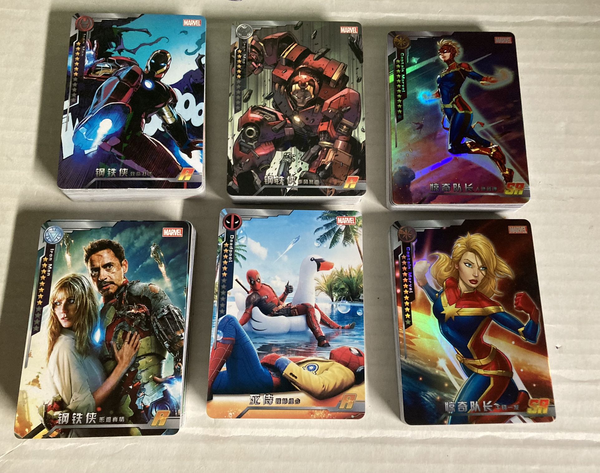 Camon Avengers Chinese TCG trading Cards