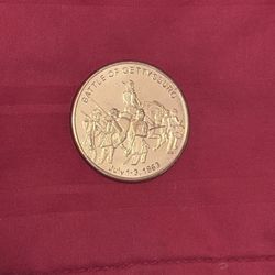 Gettysburg, Pennsylvania Souvenir Medallions Coin