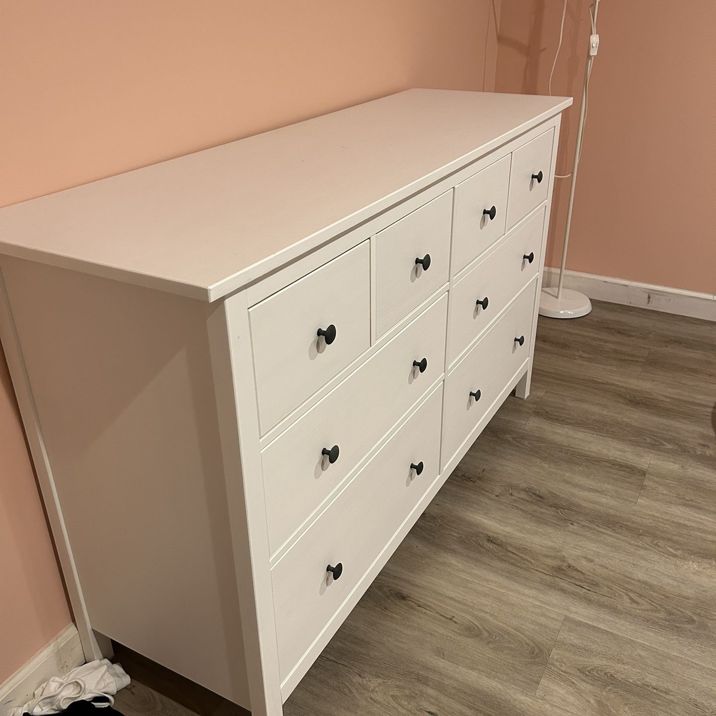 hemnes 8 drawer dresser 8-drawer dresser, white stain, 63x373/4" The drawer interlock reduce the tip Boho-Style IKEA HEMNES Hack |