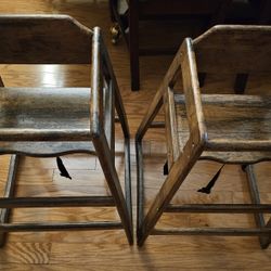 Two Highchairs