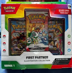 Pokemon First Partner illustration Collection Series 1
