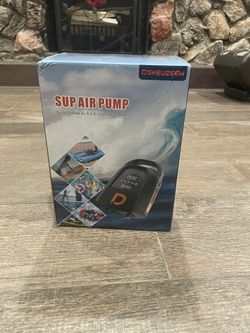 Dskeuzeew 20PSI Electric SUP Air Pump with 9000mAh Rechargeable Battery