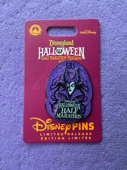 Disney Maleficent Halloween Half Marathon 2025 Pin
