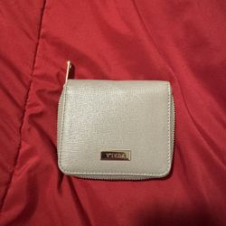 Furla Gray Leather Wallet