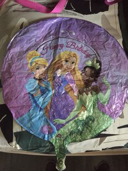 Princess balloons