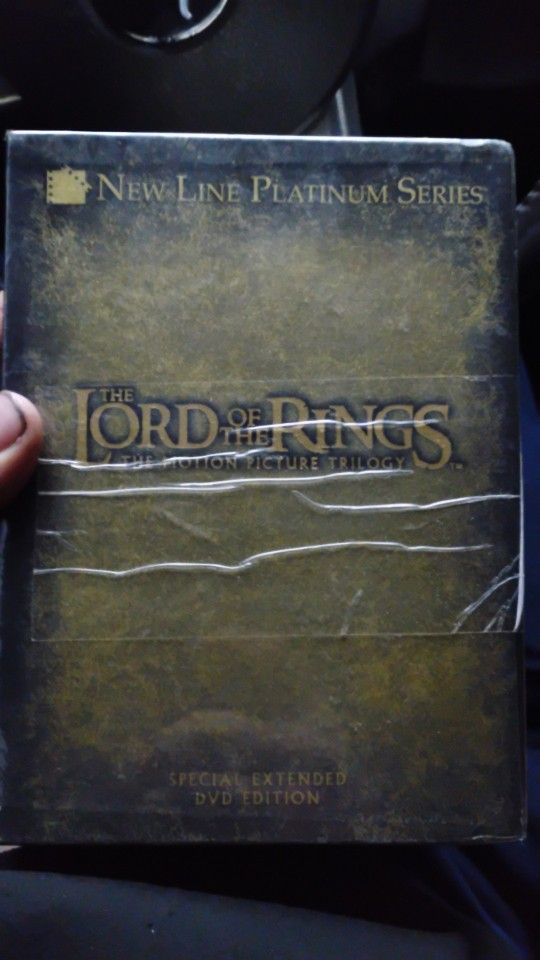 Lord Of The Rings Trilogy Special Extended Versions Brand New Never Opened