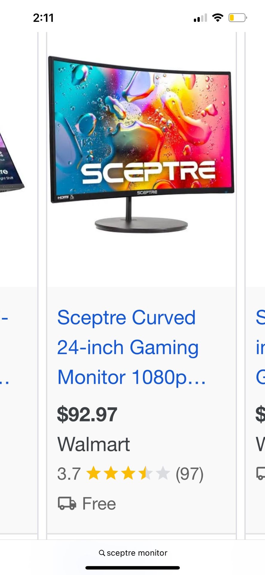 Gaming Monitor 