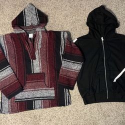 Size S Jacket and Hoodie