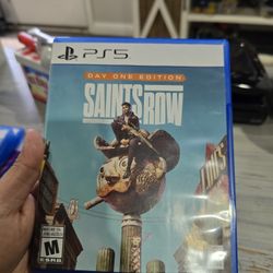 SAINTS ROW DAY ONE EDITION PLAYSTATION 5 USED 