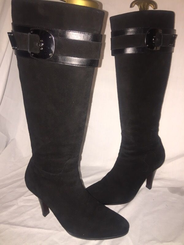Very nice Cole haan suede knee high boots size 9