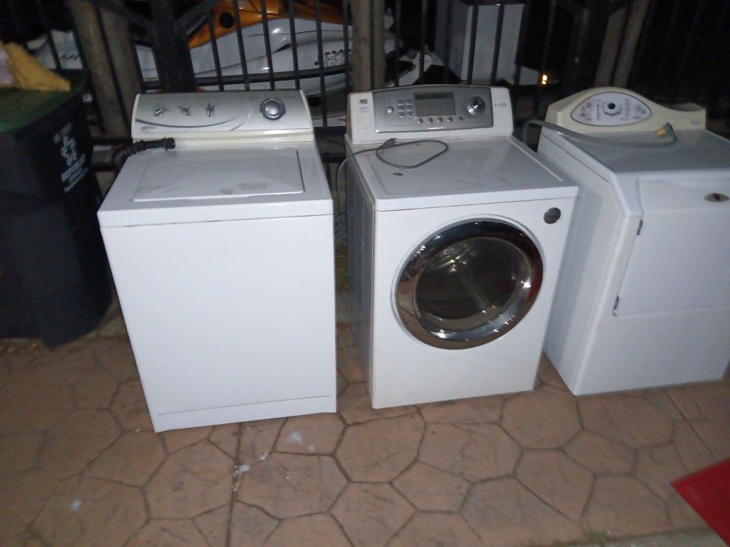 Washer And Dryer Set Or Separate All Work 
