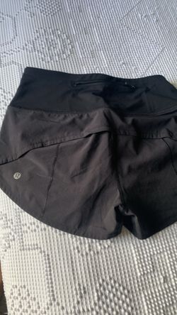 Size 4 lululemon black shorts