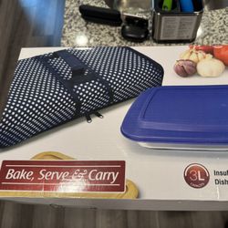 Baking Glass Dish & Tupperware