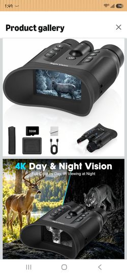Night Vision Goggles, 4K Night Vision Binoculars