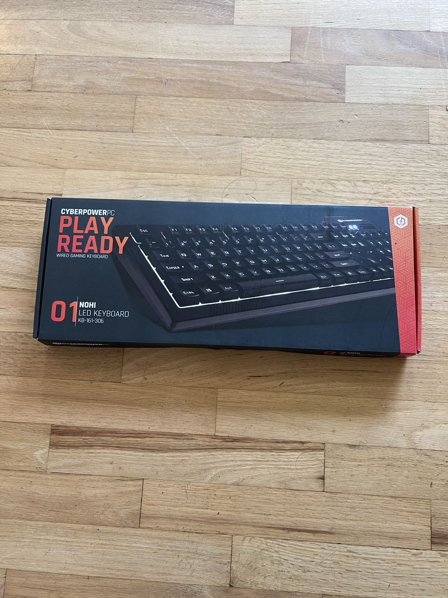 CyberPowerPC 01 Nohi LED Gaming Keyboard KB161306 for Sale in Redmond