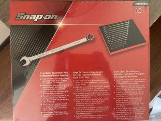 Snap On Metric Wrench Set In Foam