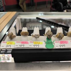 14k 10k Gold Diamond Rings Different Prices Different Grams Layway Available 10% Down If You Interested Please Make Sure You Ask For Maribel Thank You