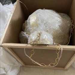 NEW  Dome Pendant Lights- Gold Tone